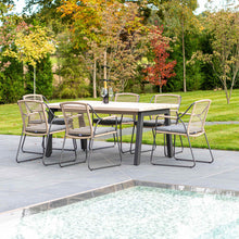 4SO Scandic 6 Seat Outdoor Dining Set with 170cm Derby Teak Table