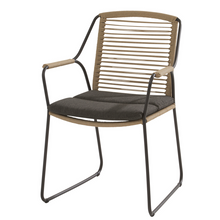 4SO Scandic 6 Seat Outdoor Dining Set with 170cm Derby Teak Table